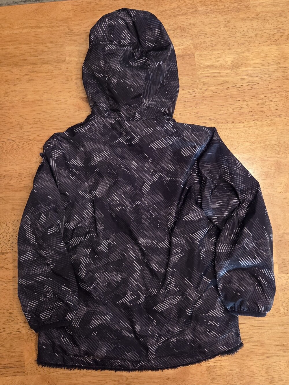 ZeroXposur Black Patterned Hooded Jacket - Picture 4 of 4